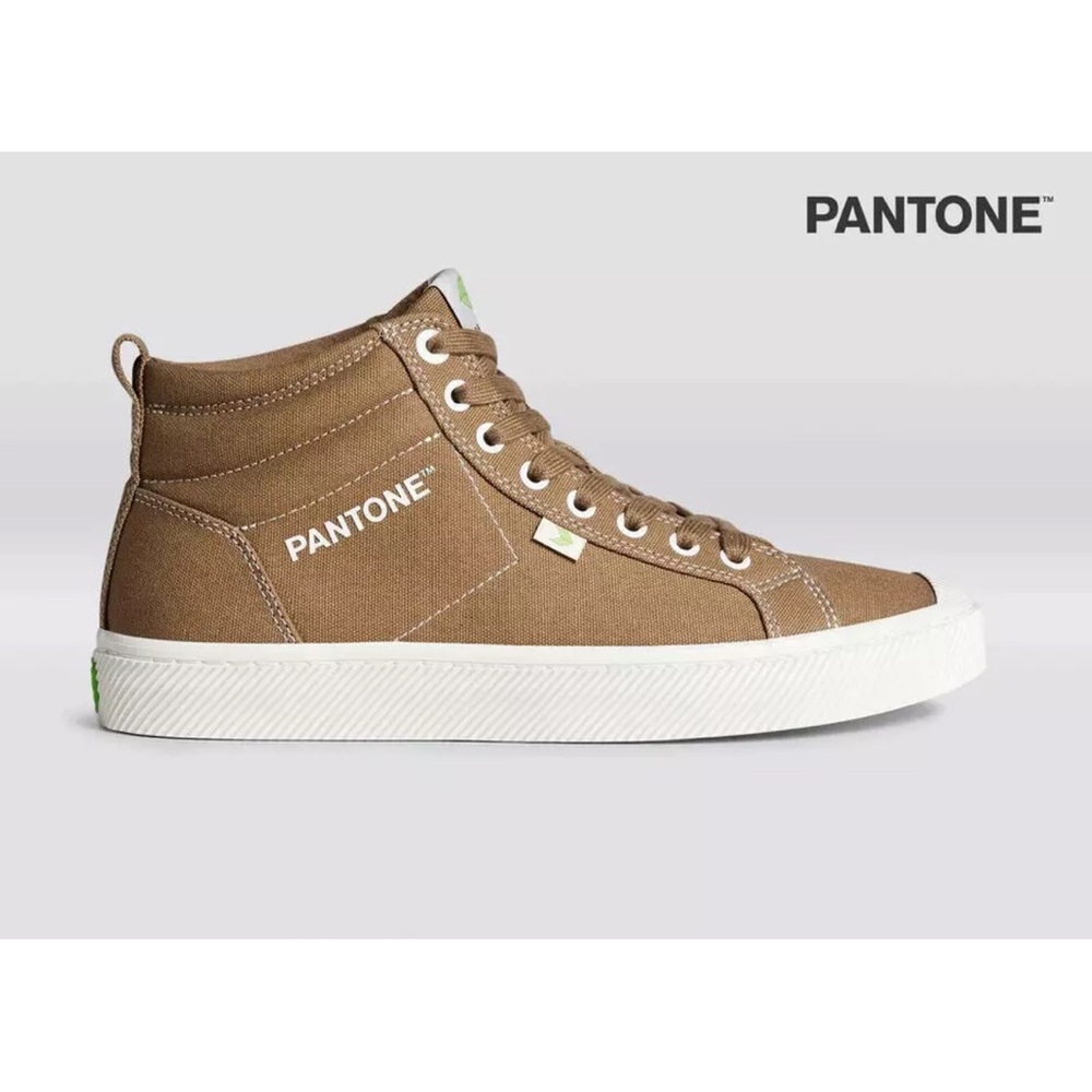 NEW Cariuma Pantone Brown Canvas High Top Men's Size 7/ Women's 8.5